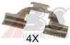 A.B.S. 1684Q Accessory Kit, disc brake pads
